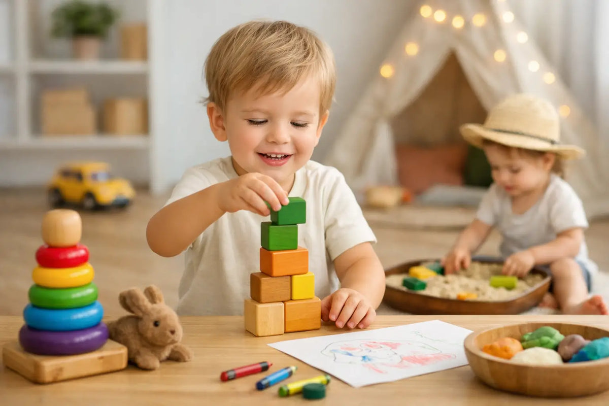 16 Easy Screen Free Activities for Toddlers