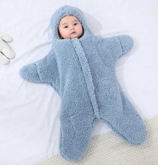 Little Brain™ - Star Cuddle Wrap
