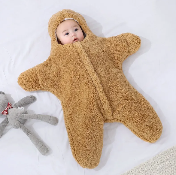 Little Brain™ - Star Cuddle Wrap