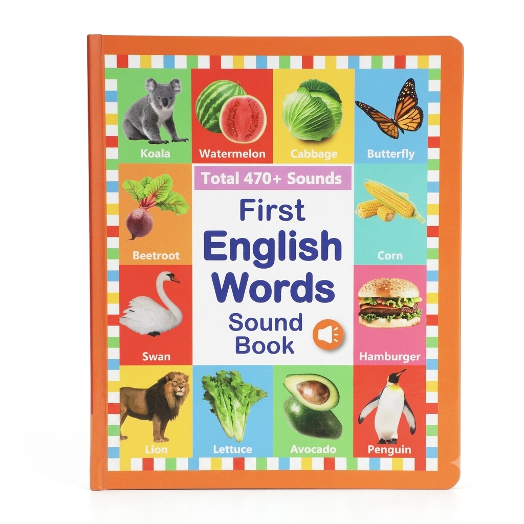 Interactive English Sound Book for Kids