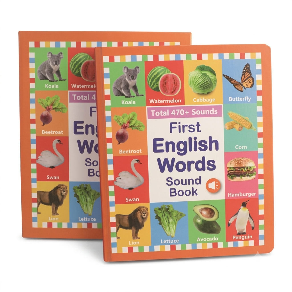 Interactive English Sound Book for Kids